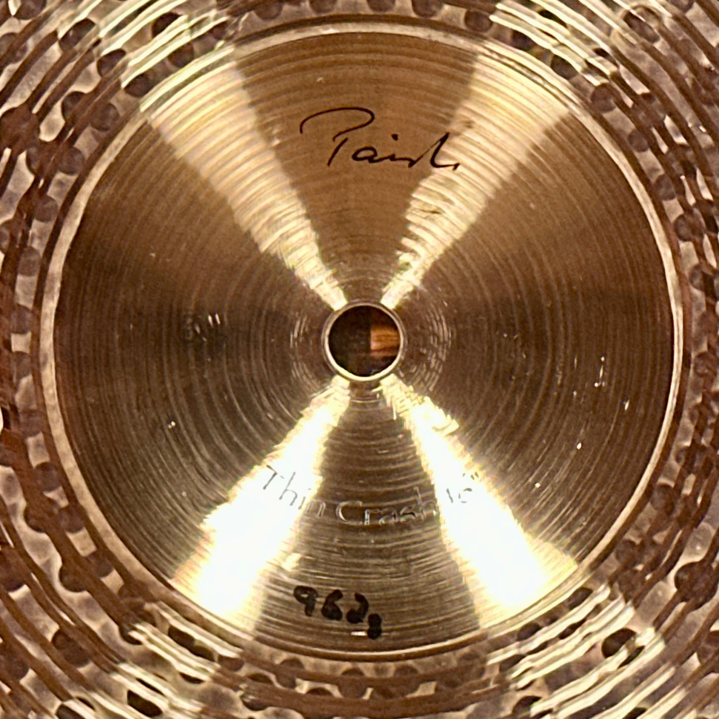 16" Paiste Signature Traditionals Thin Crash Cymbal 962g *Video*