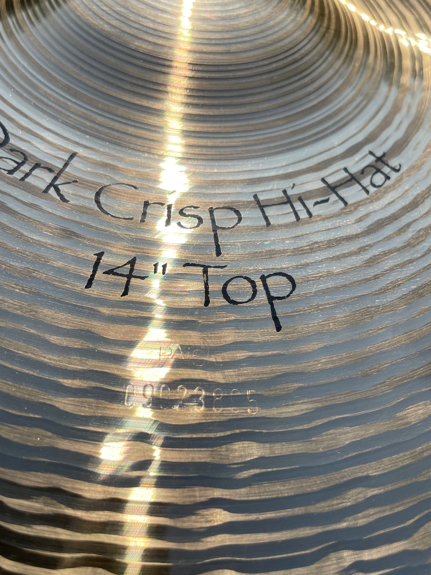 14" Paiste Signature Dark Crisp Hi-Hat Cymbal Pair 876g/1484g *Video Demo*