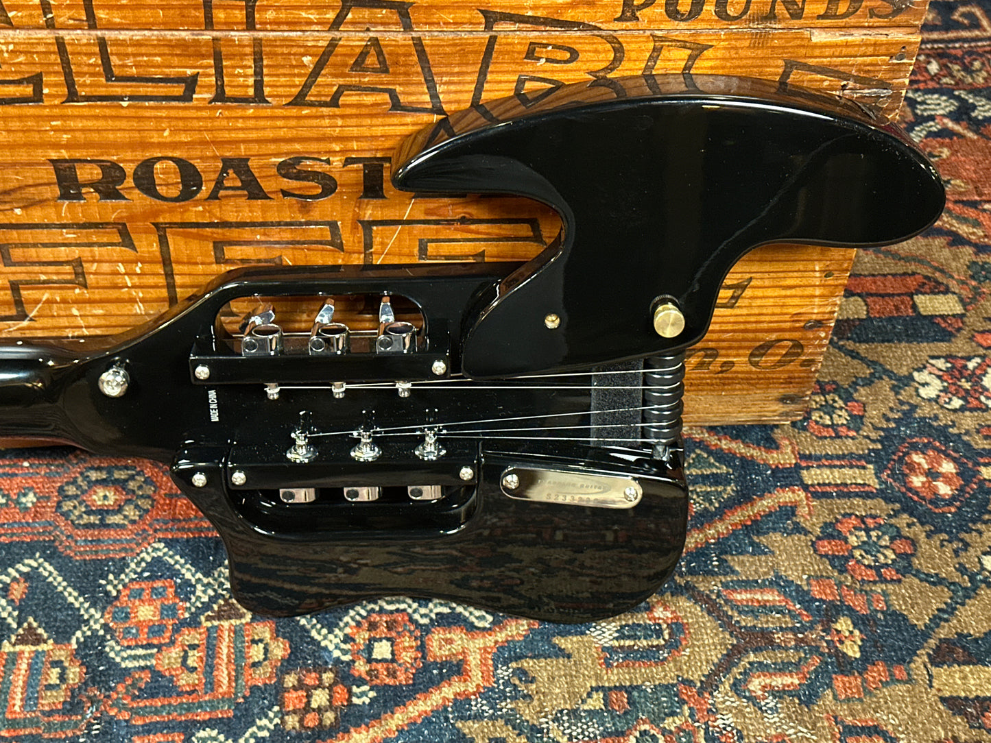 Traveler Speedster Electric Guitar Black w/ Original Gig Bag