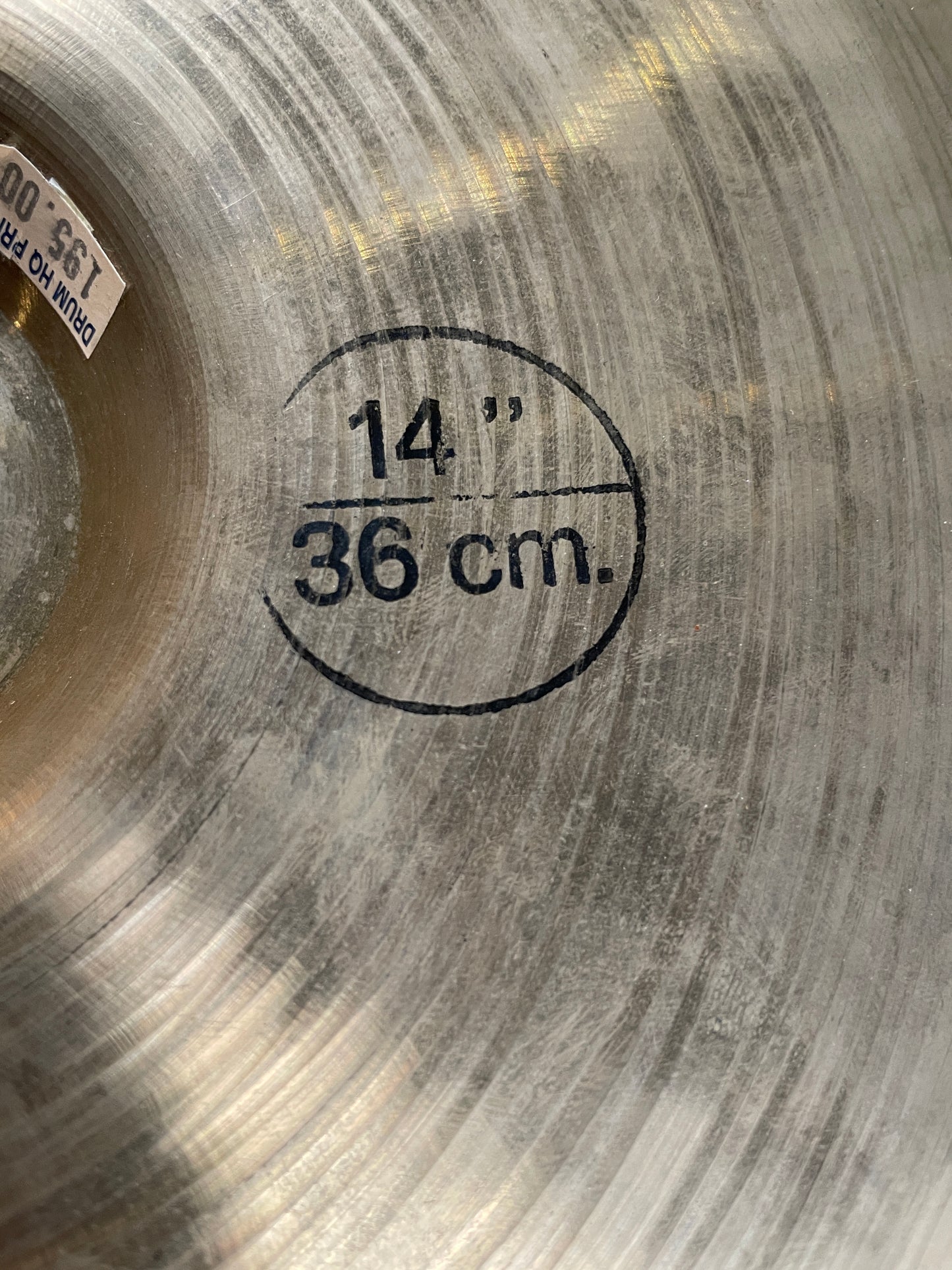14" UFIP Class Series China Cymbal 690g