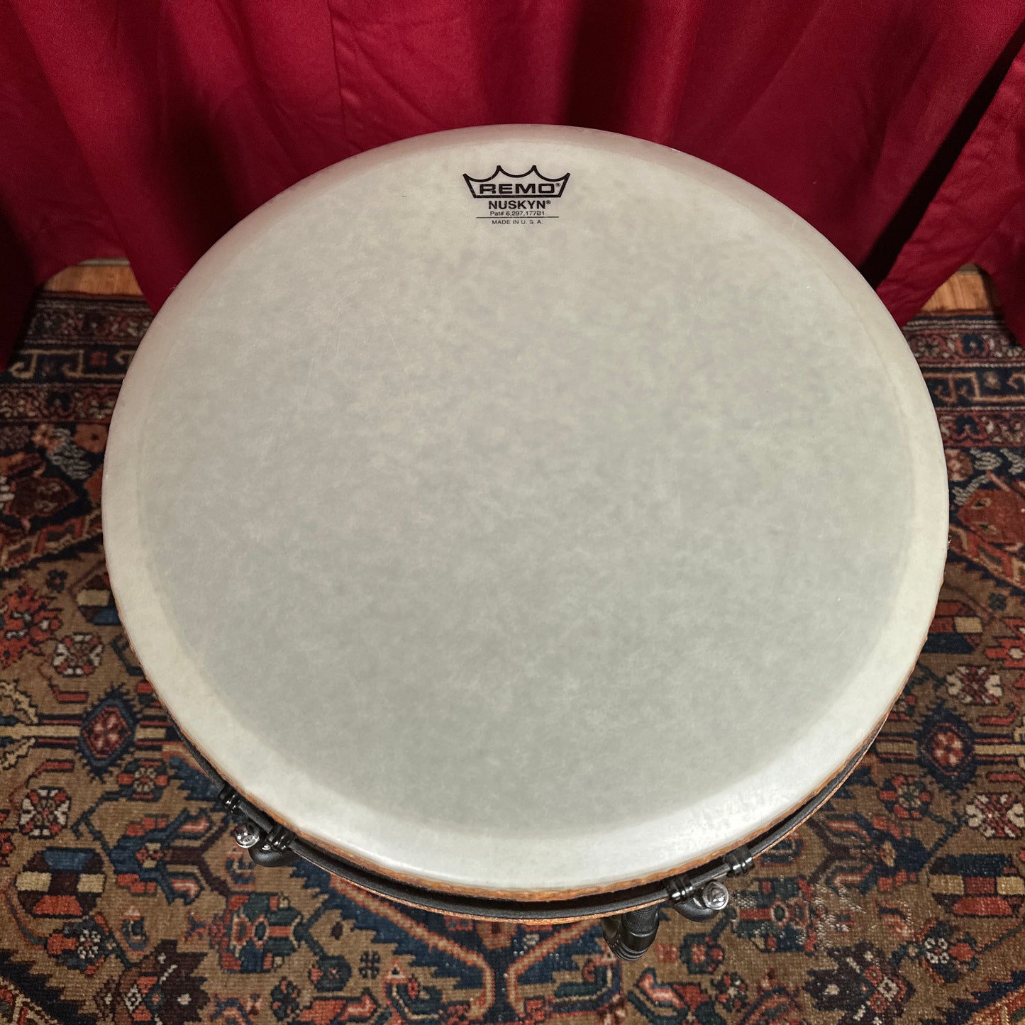 Remo Valencia 100 Series 14" Tunable Tubano Earth Fabric 26x14