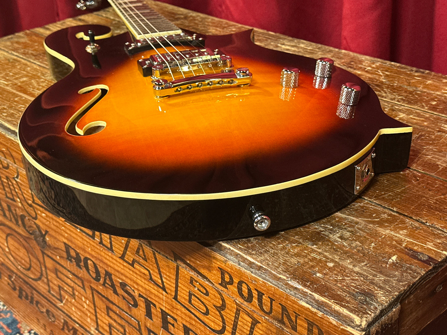Eastwood Tribute 1975 Morris The Cosey Electric Guitar Sunburst w/ Original Gig Bag