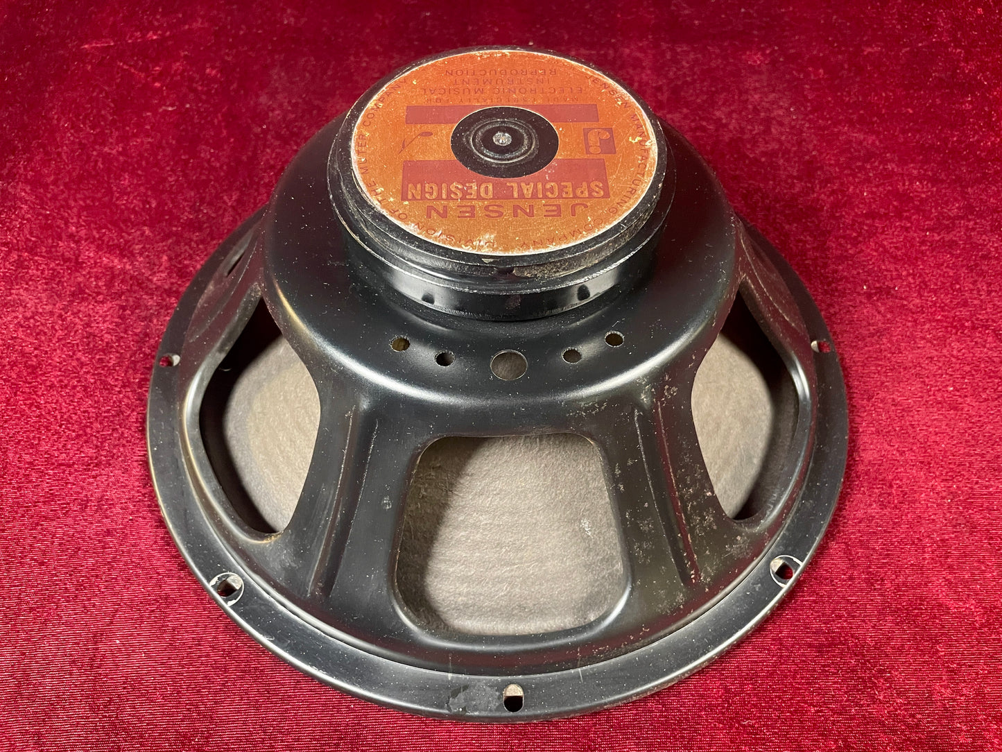 1966 Jensen 12" C12PS Speaker 8 Ohm (Stock #29)