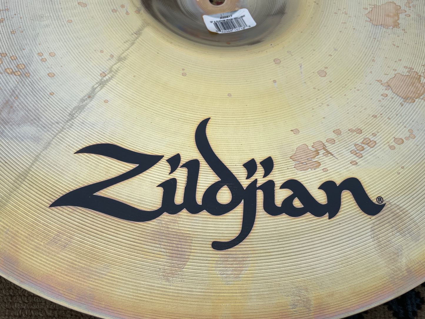 19" Zildjian A Custom Crash Cymbal 1494g *Video Demo*
