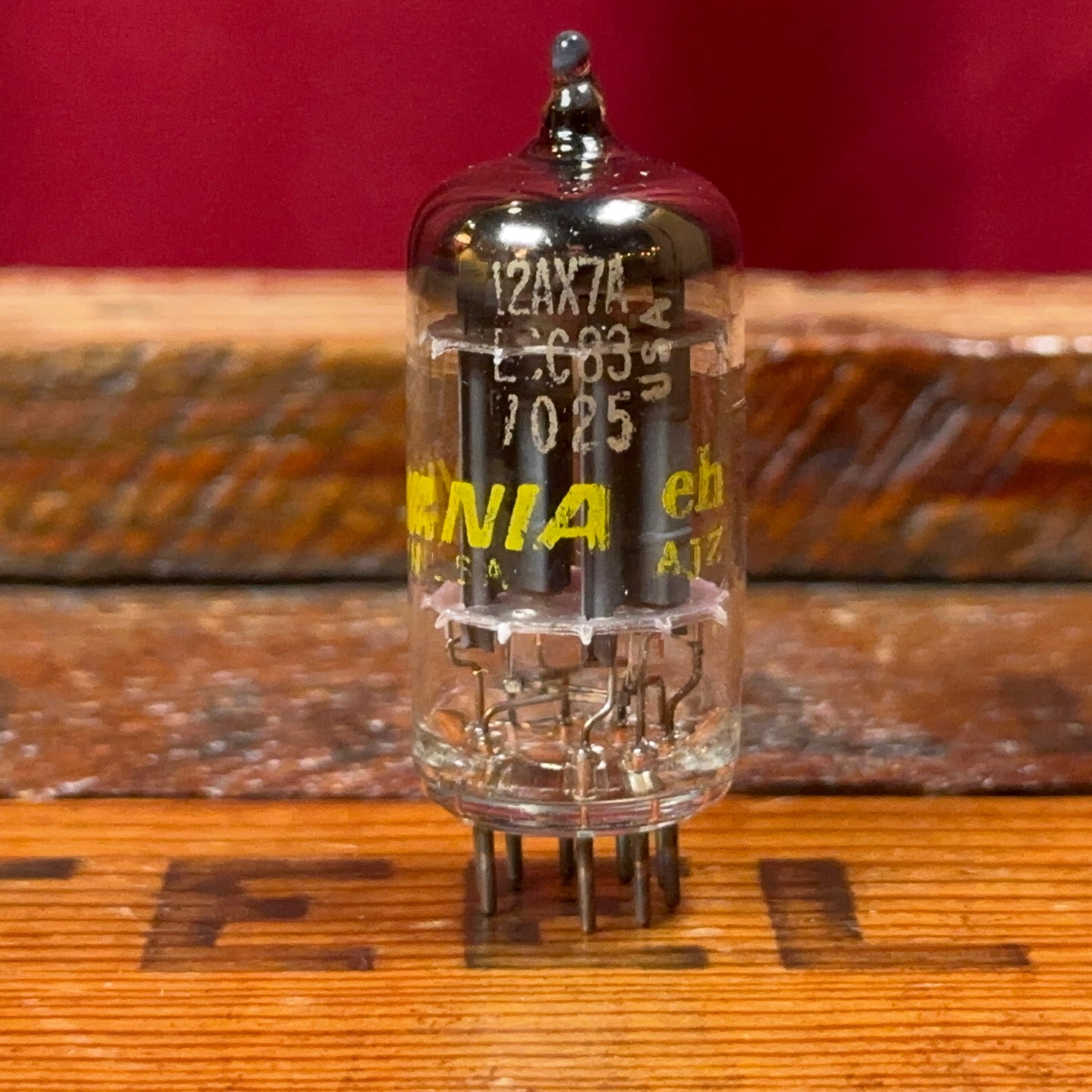 Vintage Sylvania 12AX7A 7025 Preamp Tube 12AX7 ECC83 Valve #268