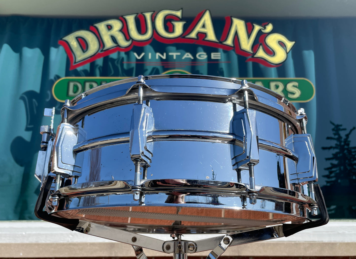 1970s Ludwig 5x14 LM400 Supraphonic Snare Drum