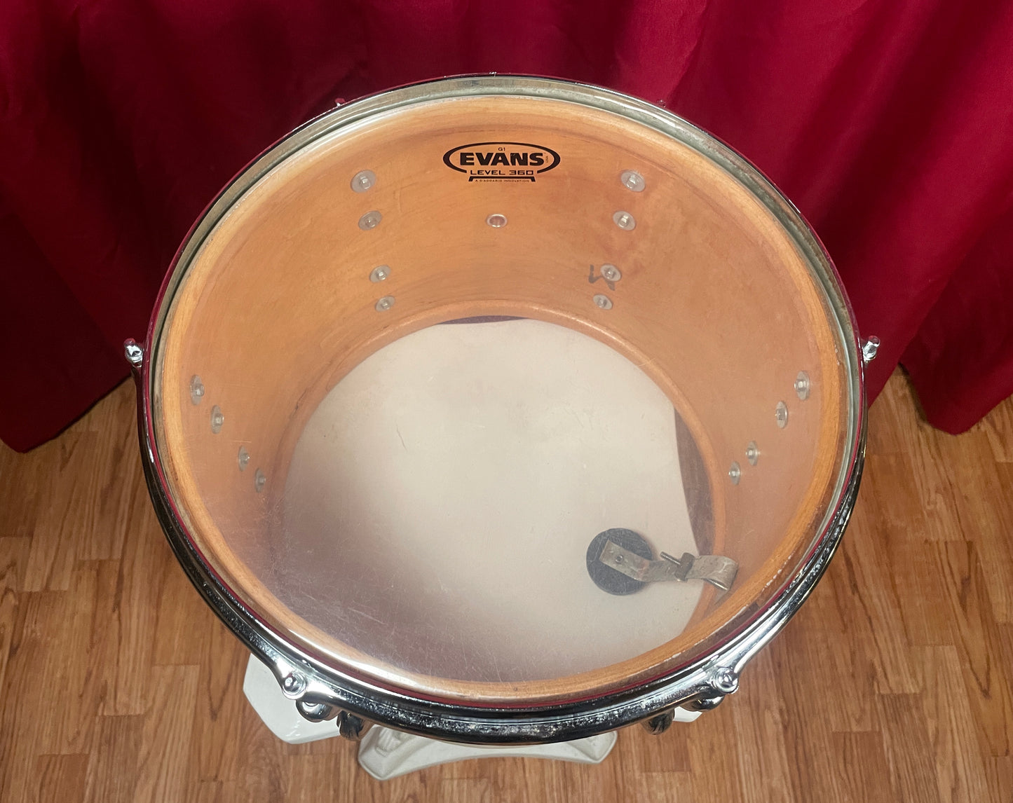 1975 Slingerland Sound King 9x13 Tom Classic White Cordova Leatherette Wrap 13x9