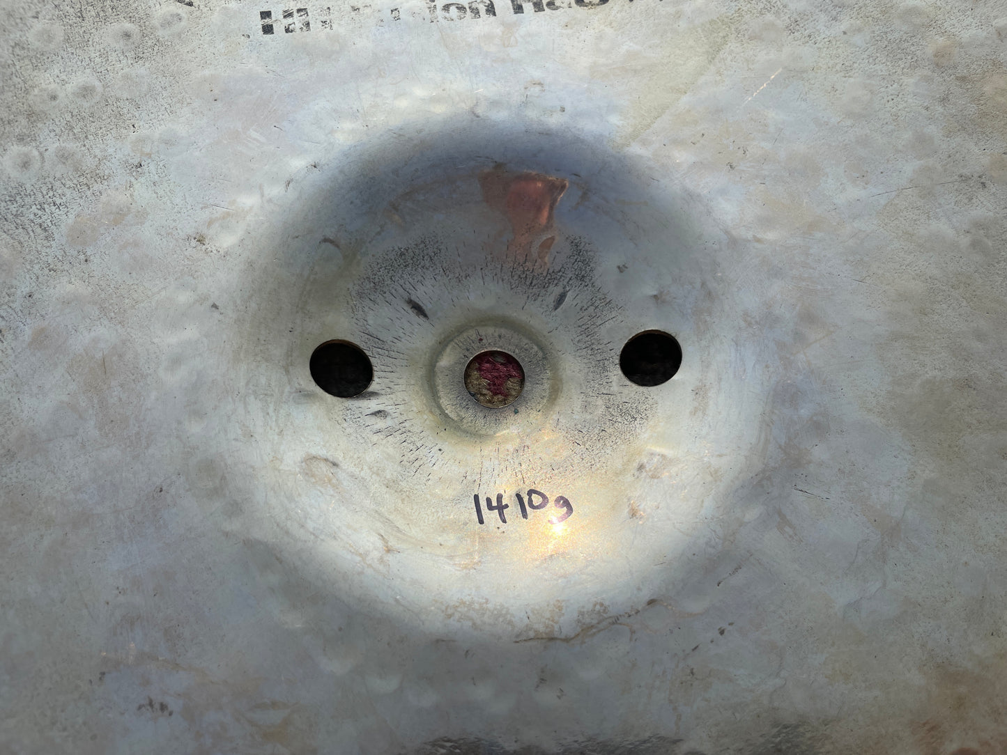 13" Sabian HH Hand Hammered Fusion Hi-Hat Cymbal Pair 912g/1410g