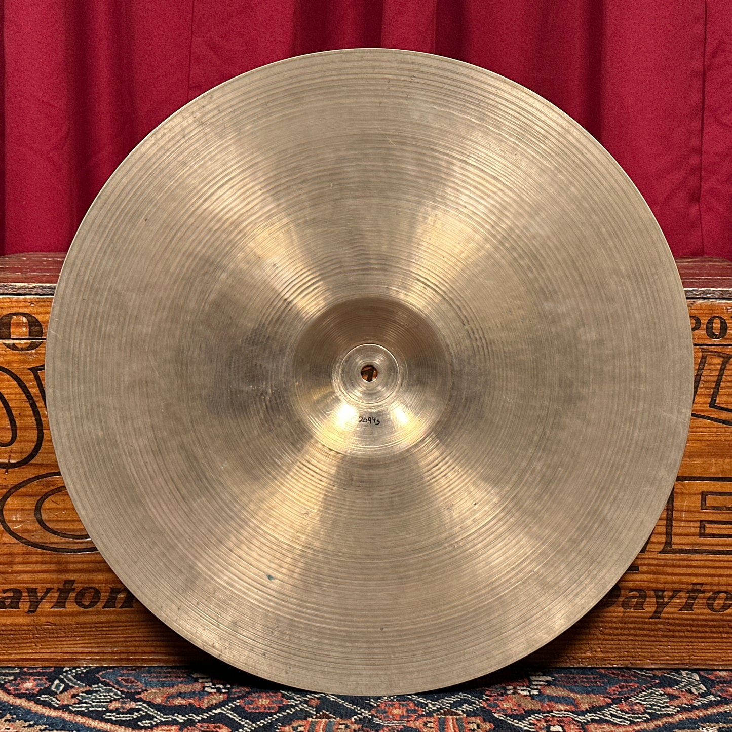 20" Zildjian A 1950s Ride Cymbal 2094g *Video Demo*