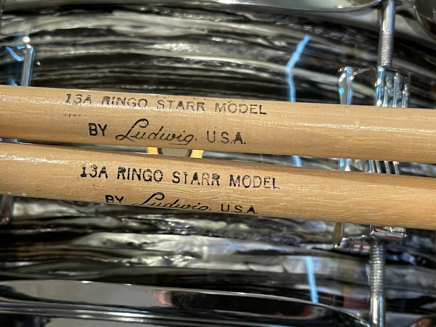 Vintage 1960s Ludwig Ringo Starr 13A Signature Drum Sticks - Rare Find!