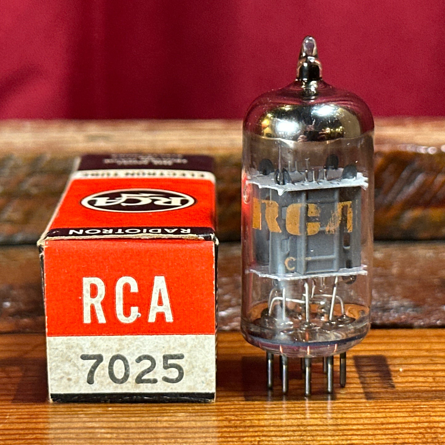 Vintage RCA 7025 Preamp Tube 12AX7 12AX7A ECC83 Valve #286