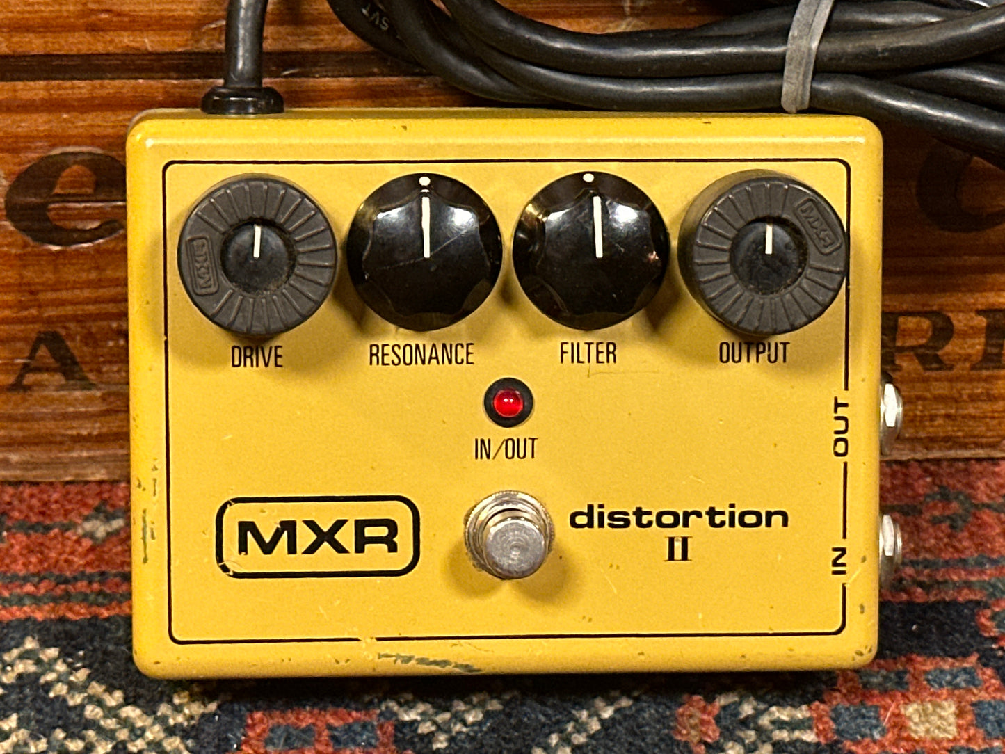 1980s MXR Distortion II MX-142 Pedal