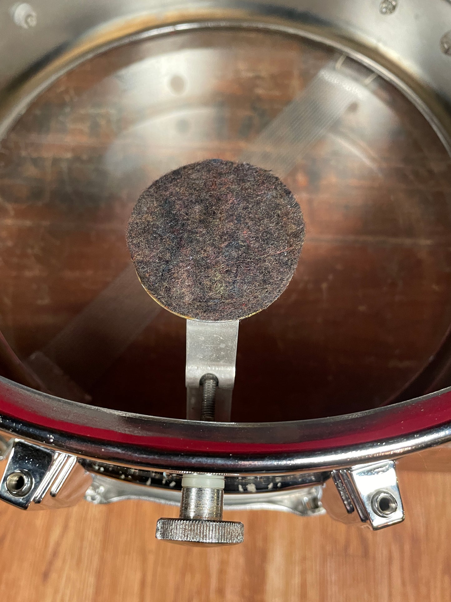 1970s Ludwig 6.5x14 LM402 Supraphonic Snare Drum