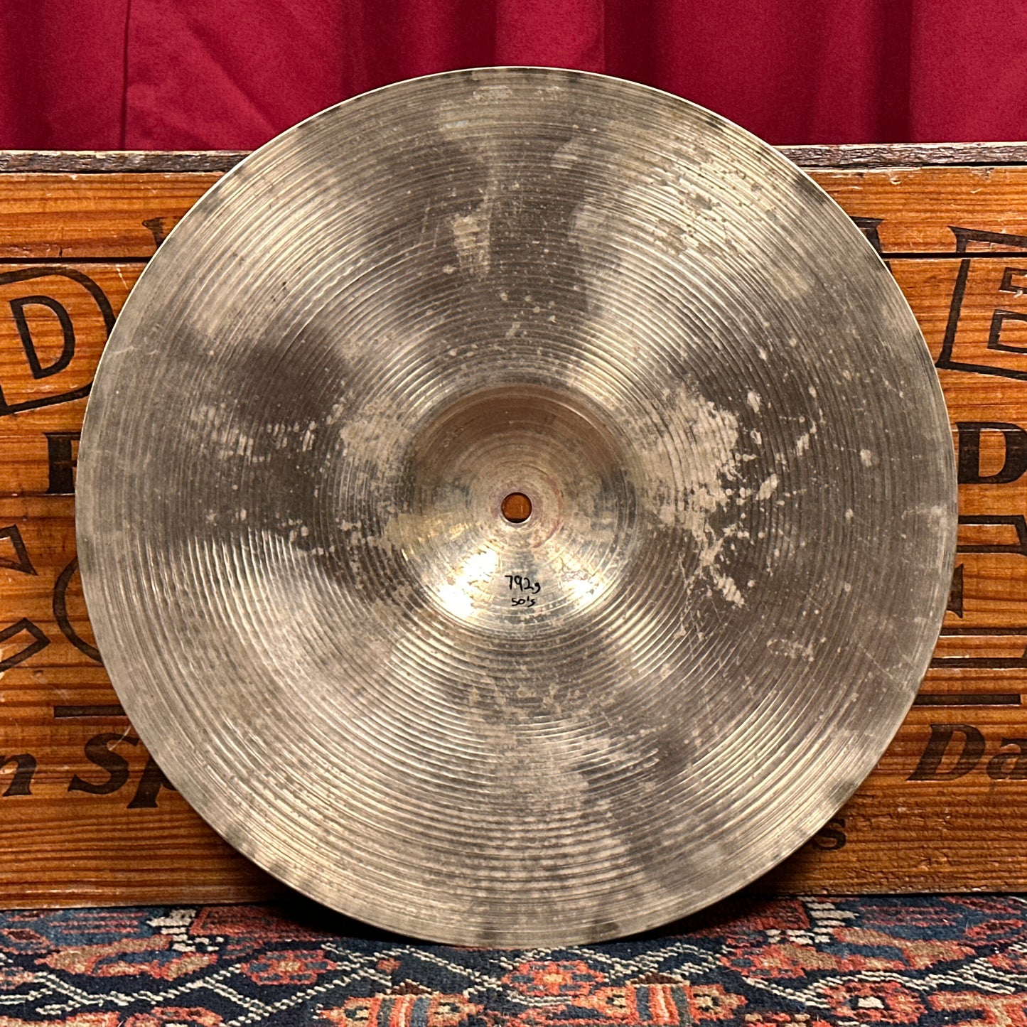 14" Zildjian A 1950s Hi-Hat Cymbal Pair 768g/792g *Video Demo*