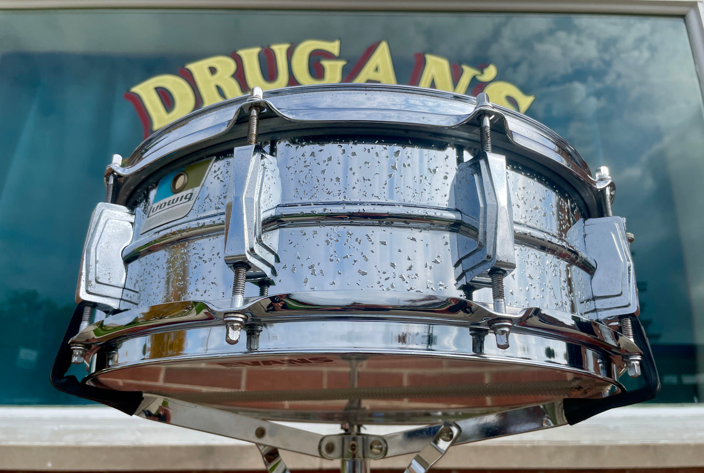 1970s Ludwig 5x14 LM400 Supraphonic Snare Drum