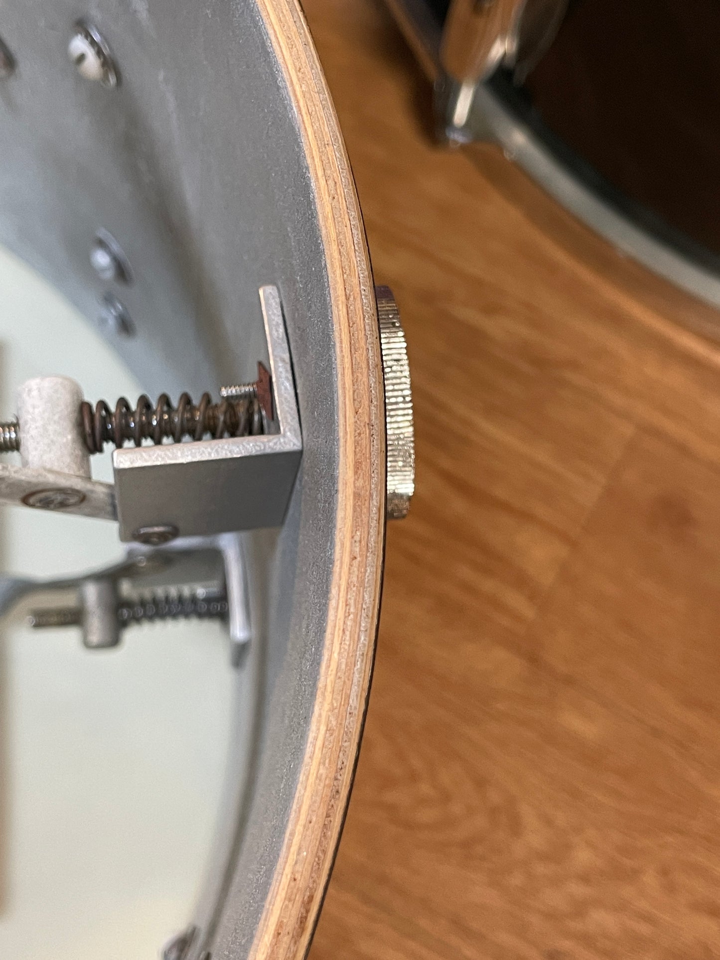 1959/1960 Gretsch Round Badge Black Nitron Transition Drum Set 22/13/16