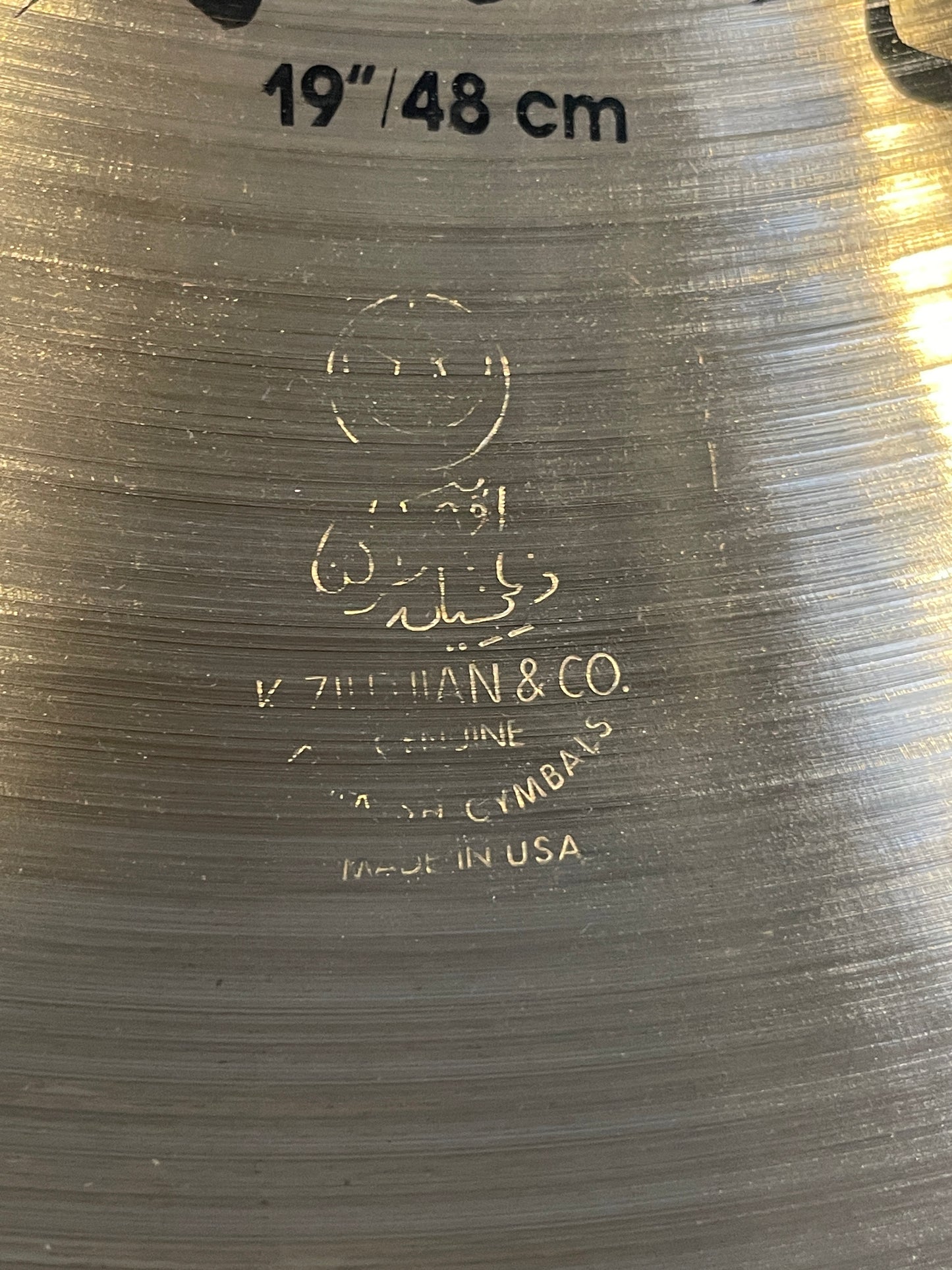 19" Zildjian K China Boy Cymbal 1508g