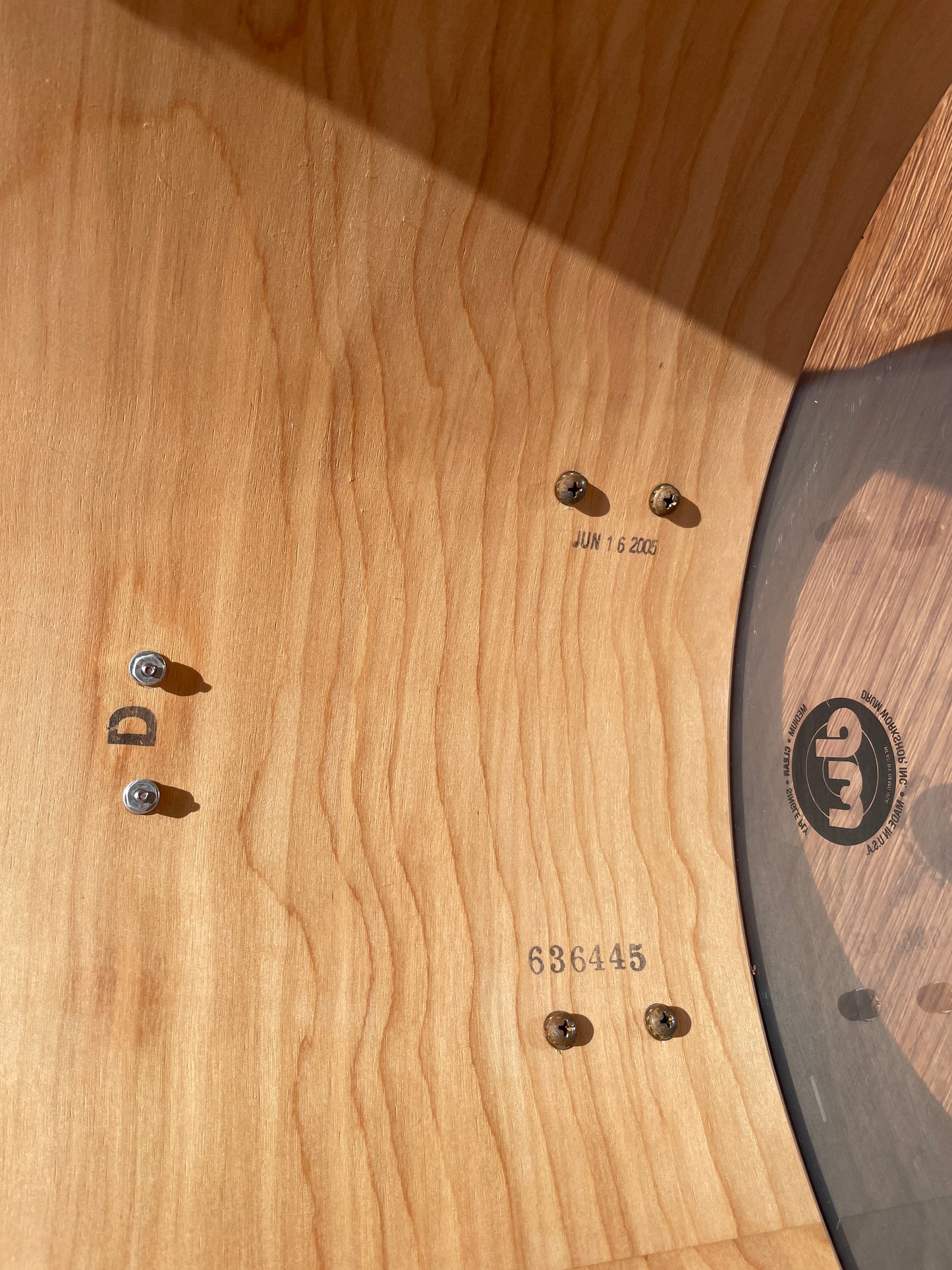 DW 16x18 Gong Drum / Floor Tom Drum Workshop Collector's Series