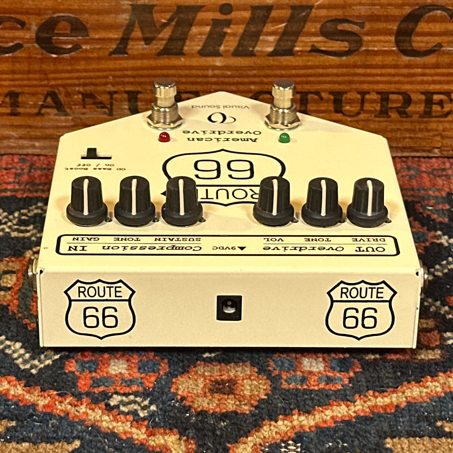 2000s Visual Sound Route 66 American Overdrive Pedal V1