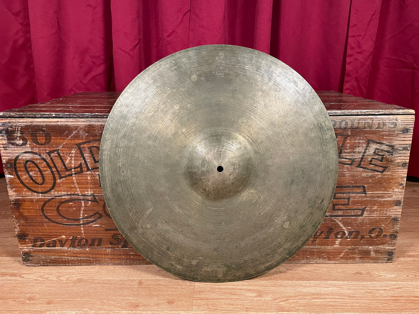 18" K. Zildjian Istanbul 1950s Old Stamp Crash Ride Cymbal 1418g *Video Demo*