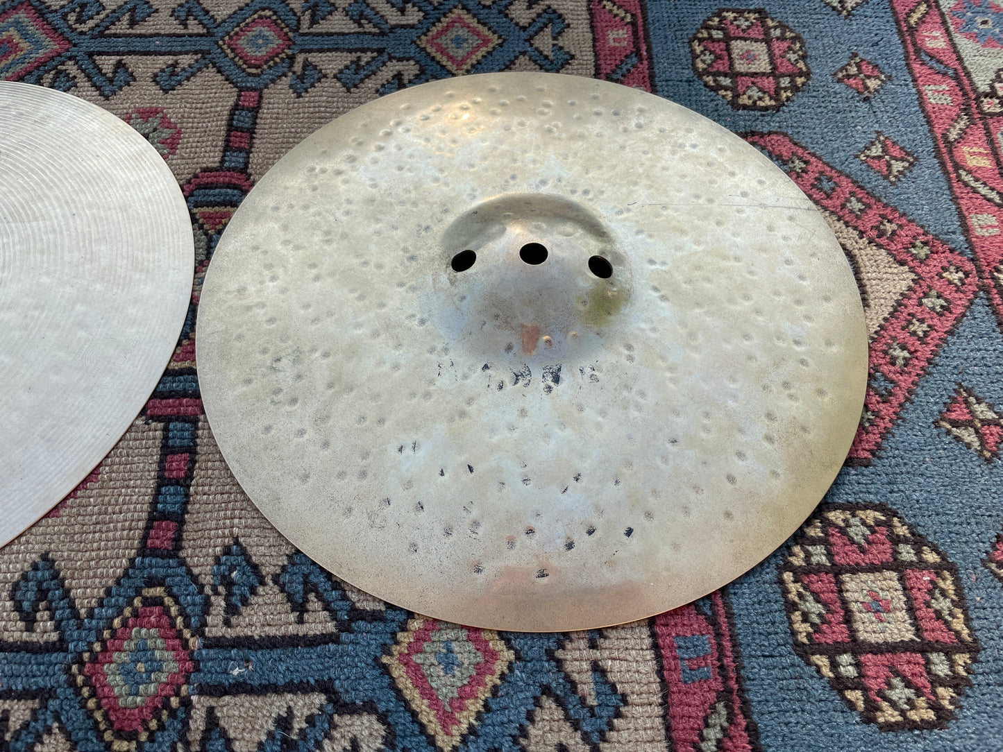 13" Sabian HH Hand Hammered Fusion Hi-Hat Cymbal Pair 912g/1410g