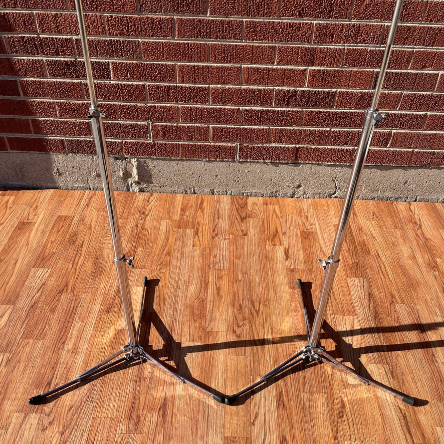 1960s Dewey Flat Base Straight Cymbal Stand Pair