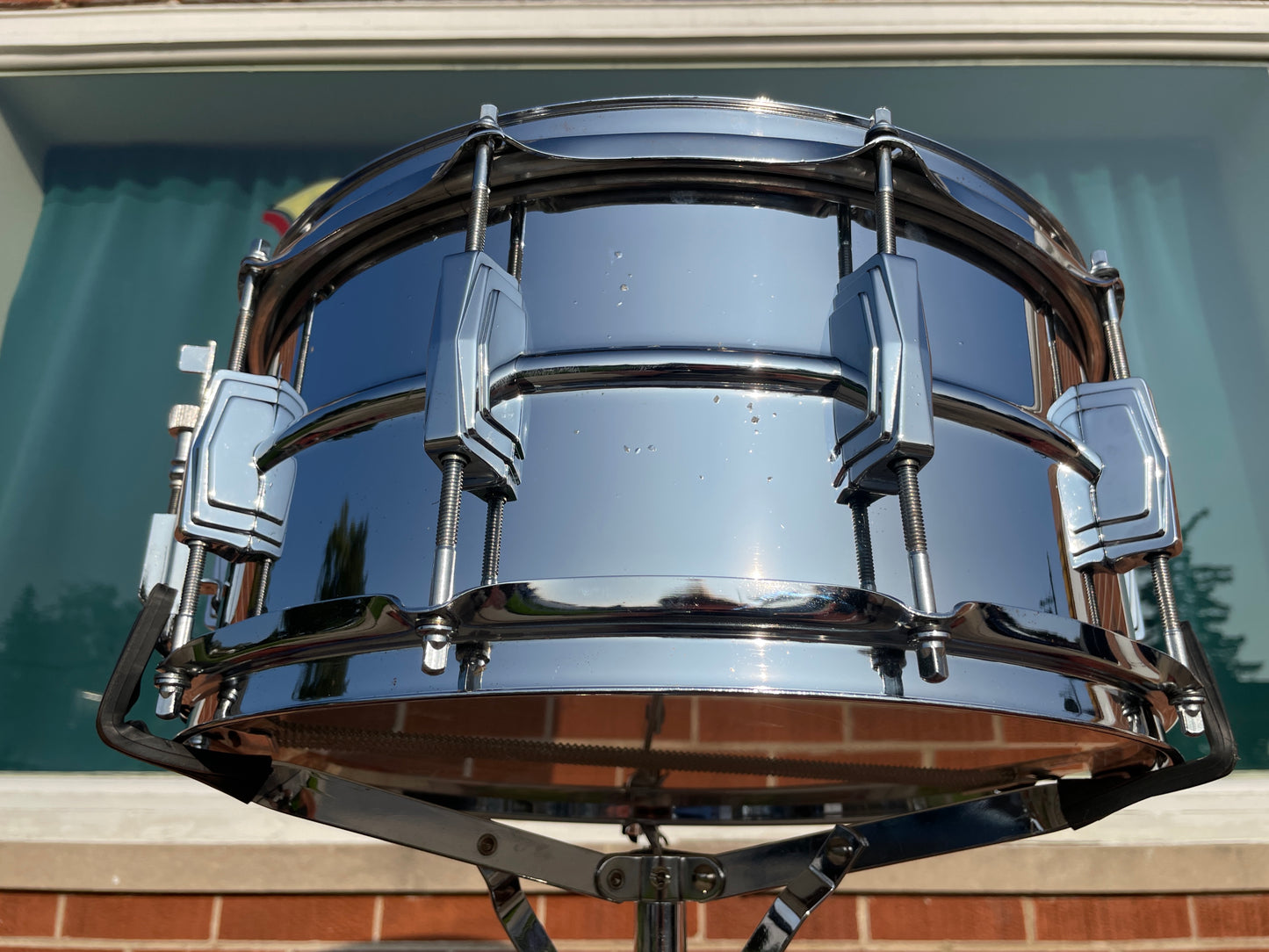 1970s Ludwig 6.5x14 LM402 Supraphonic Snare Drum
