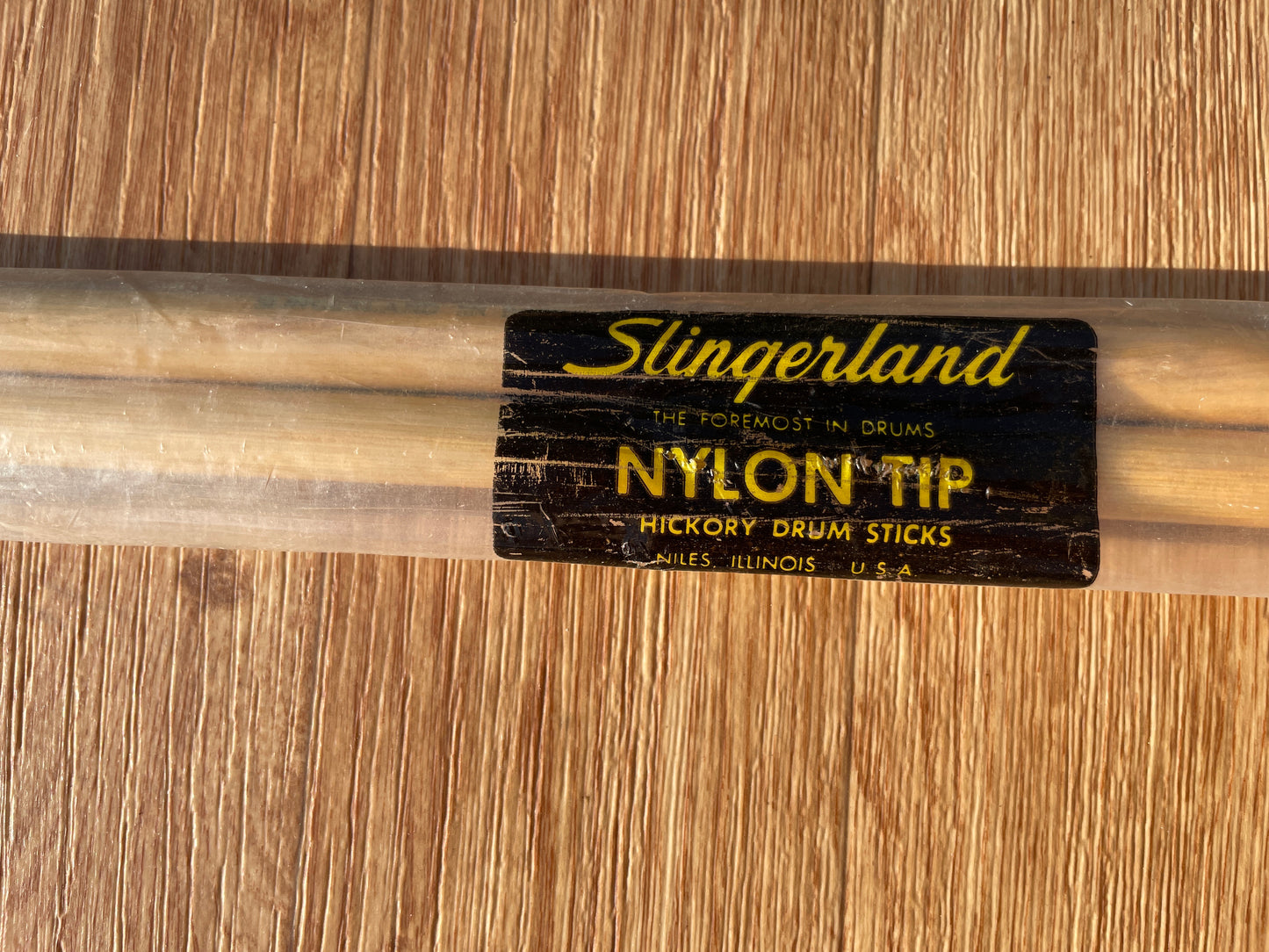 Vintage Slingerland 5N Bobby Morris Nylon Tip Drum Sticks New Old Stock