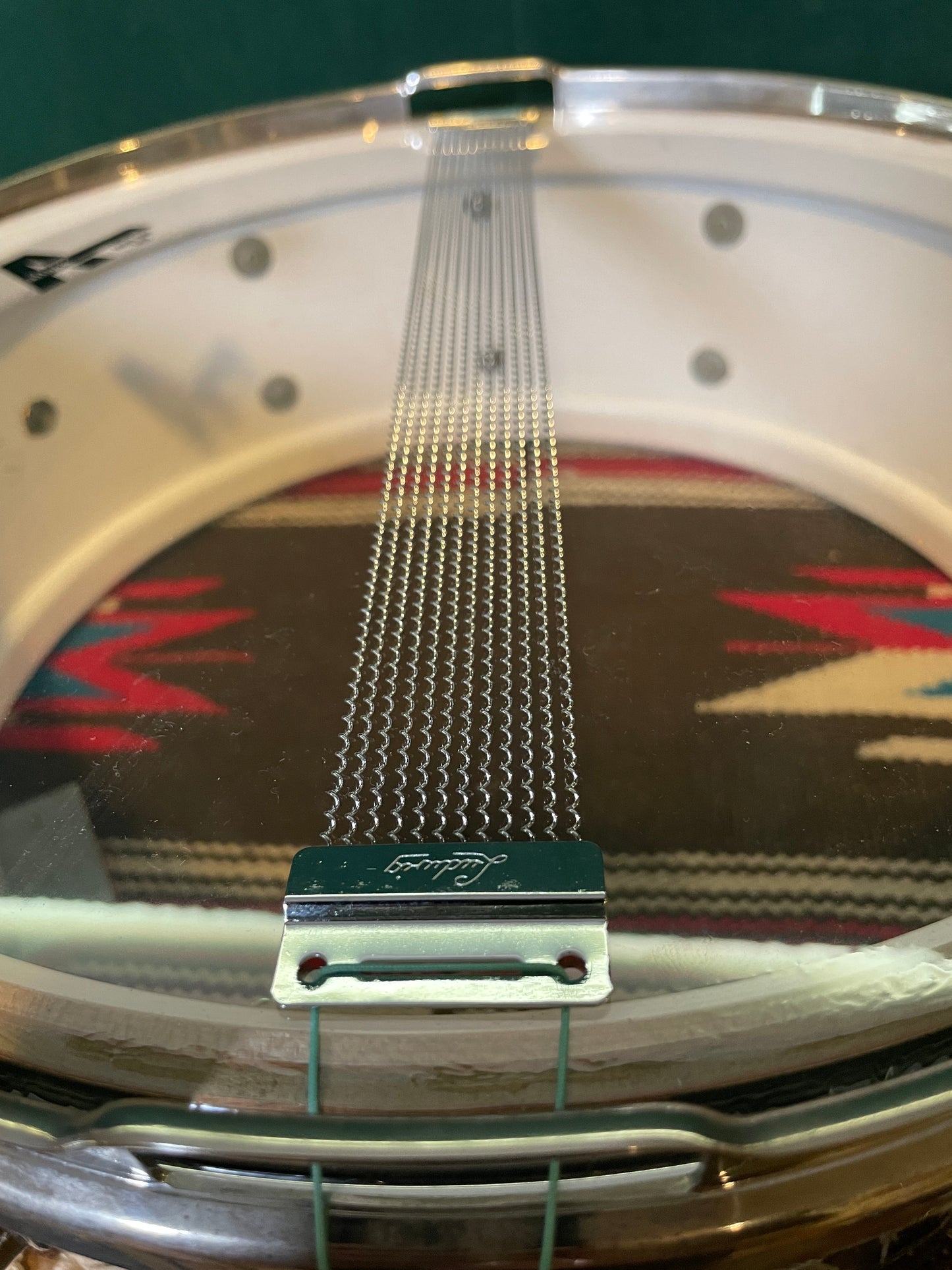 1963 Ludwig Pioneer 5x14 Pre-Serial Snare Drum Black Diamond Pearl