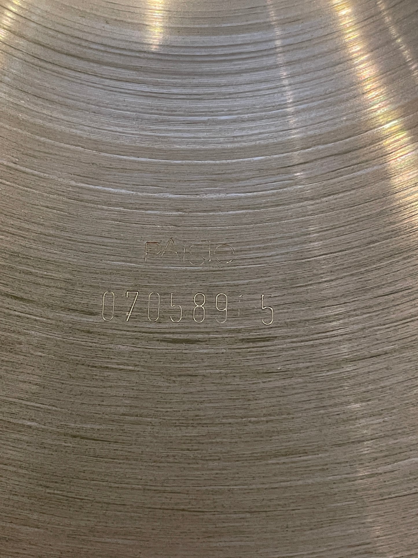 20" Paiste 2002 Medium Crash Ride Cymbal 2034g