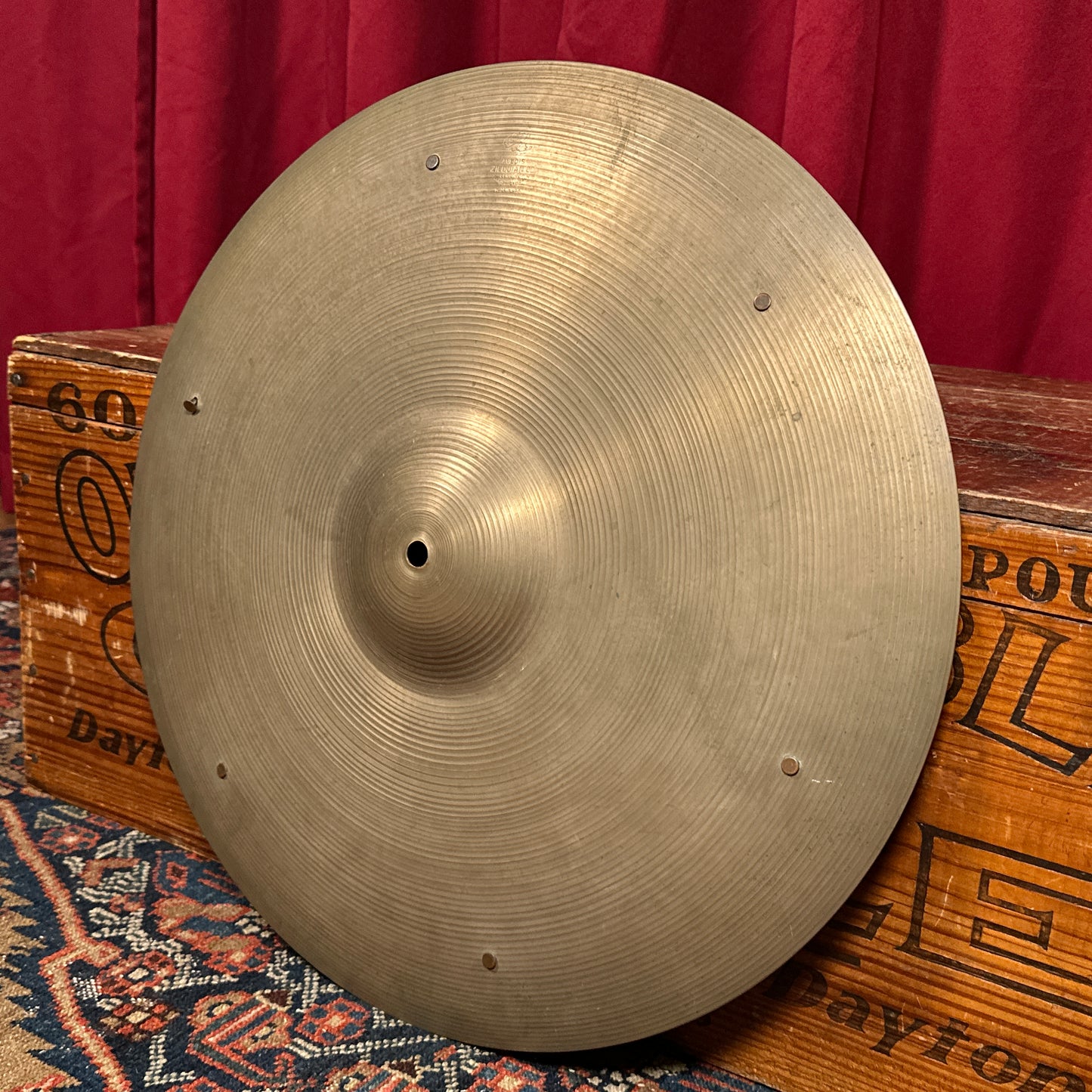 20" Zildjian A 1960s Sizzle Ride Cymbal 2084g *Video Demo*