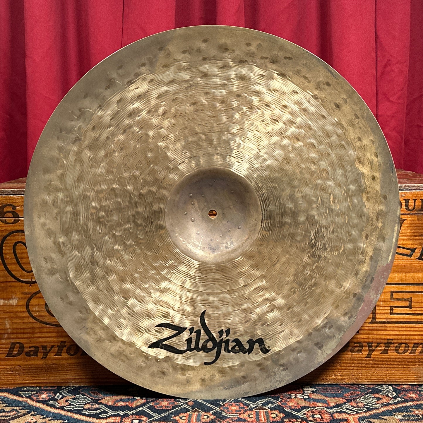 22" Zildjian K Custom Dry Complex Thin Ride 1 Bill Stewart Cymbal 2112g *Video Demo*