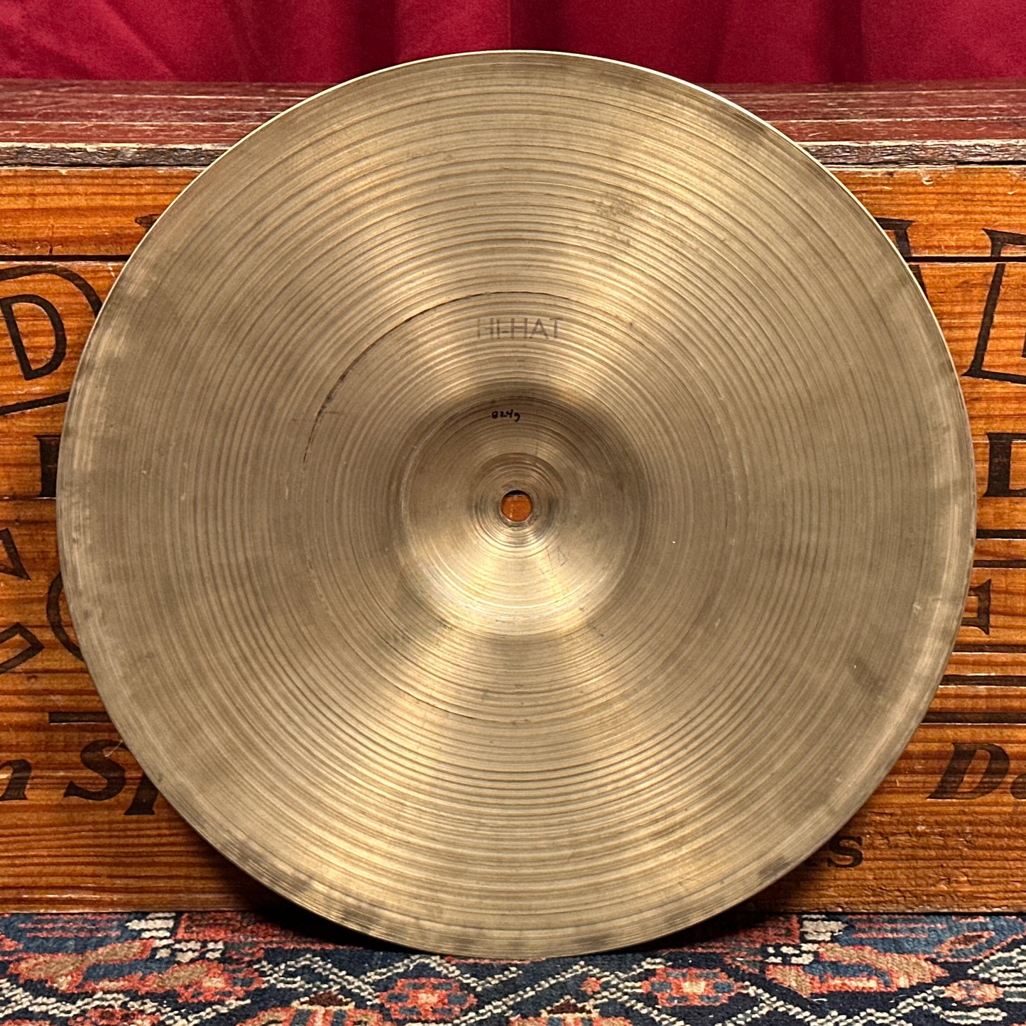 14" Zildjian A 1950s Small Stamp Hi-Hat Cymbal Pair 738g/824g *Video Demo*