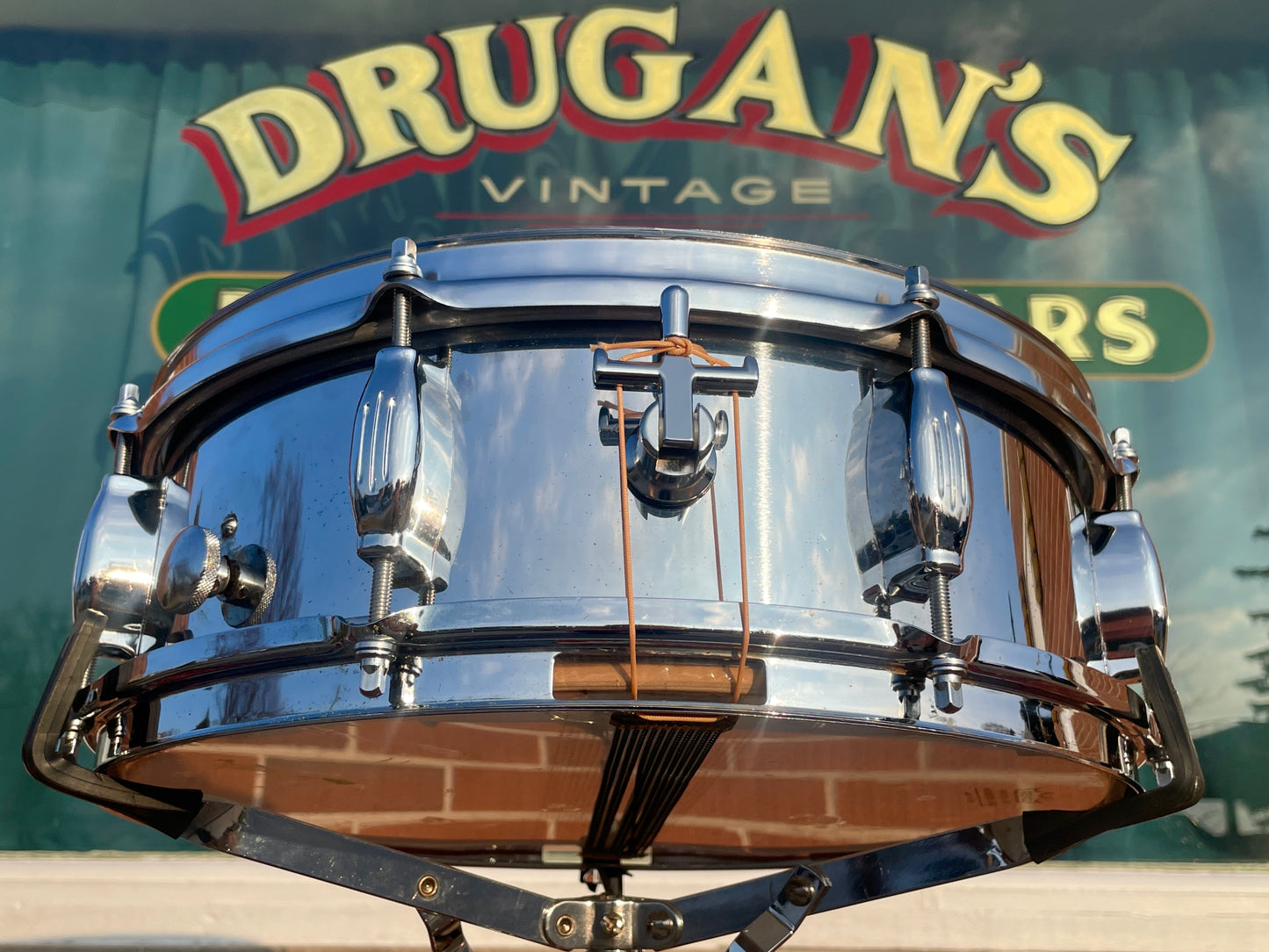 1960s Camco 701-EM Studio Model 5x14 Chrome Over Wood Snare Drum Oaklawn COW