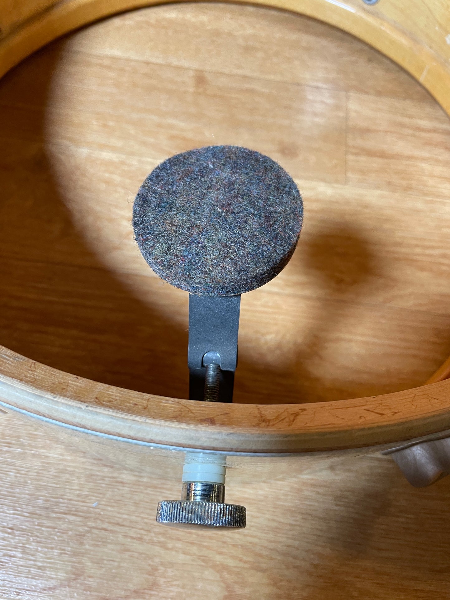 1969 Ludwig 5x14 Pioneer Snare Drum Silver Sparkle