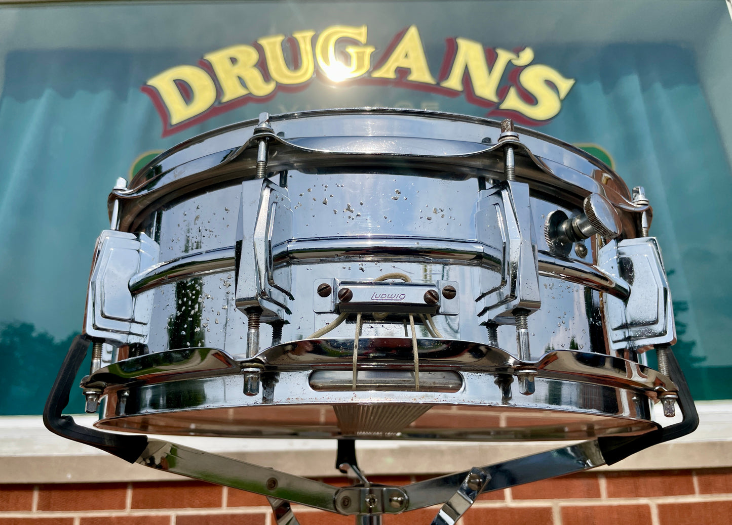 1970s Ludwig 5x14 LM400 Supraphonic Snare Drum