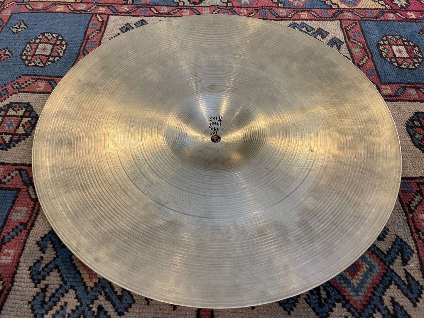 18" Zildjian A 1960s Crash Ride Cymbal 1390g *Video Demo*