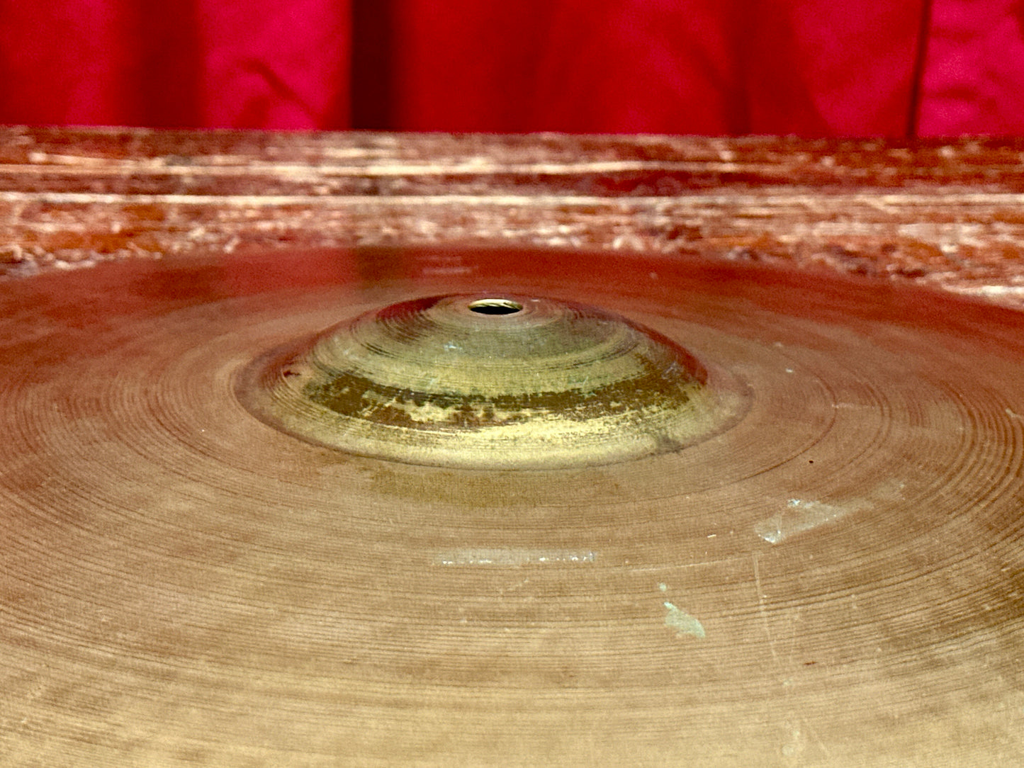 15" Zildjian A 1940s 1st Stamp / 2nd Stamp / Pre-Trans Stamp Small Ride / Hi-Hat Bottom Single Cymbal 1548g *Video Demo*