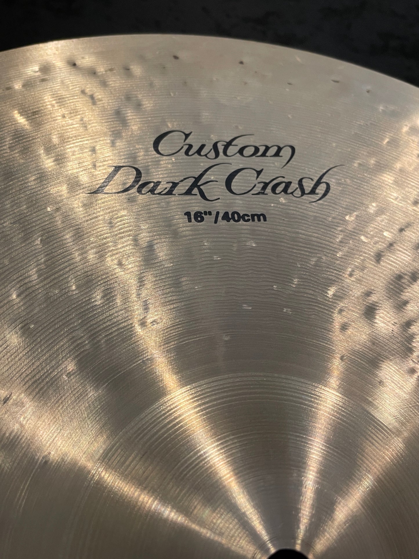 16" Zildjian K Custom Dark Crash Cymbal 1024g