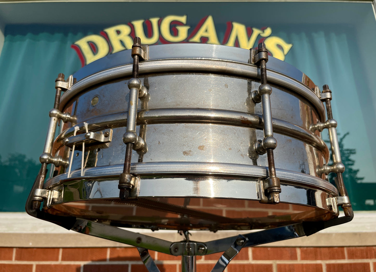1920s Ludwig 5x14 Professional All-Around Model 10-Lug Snare Drum