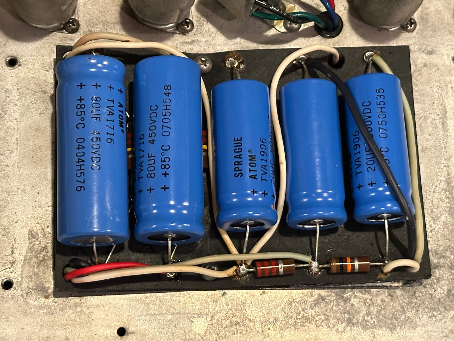 1970s Fender Silverface Twin Reverb Combo Amplifier Modded