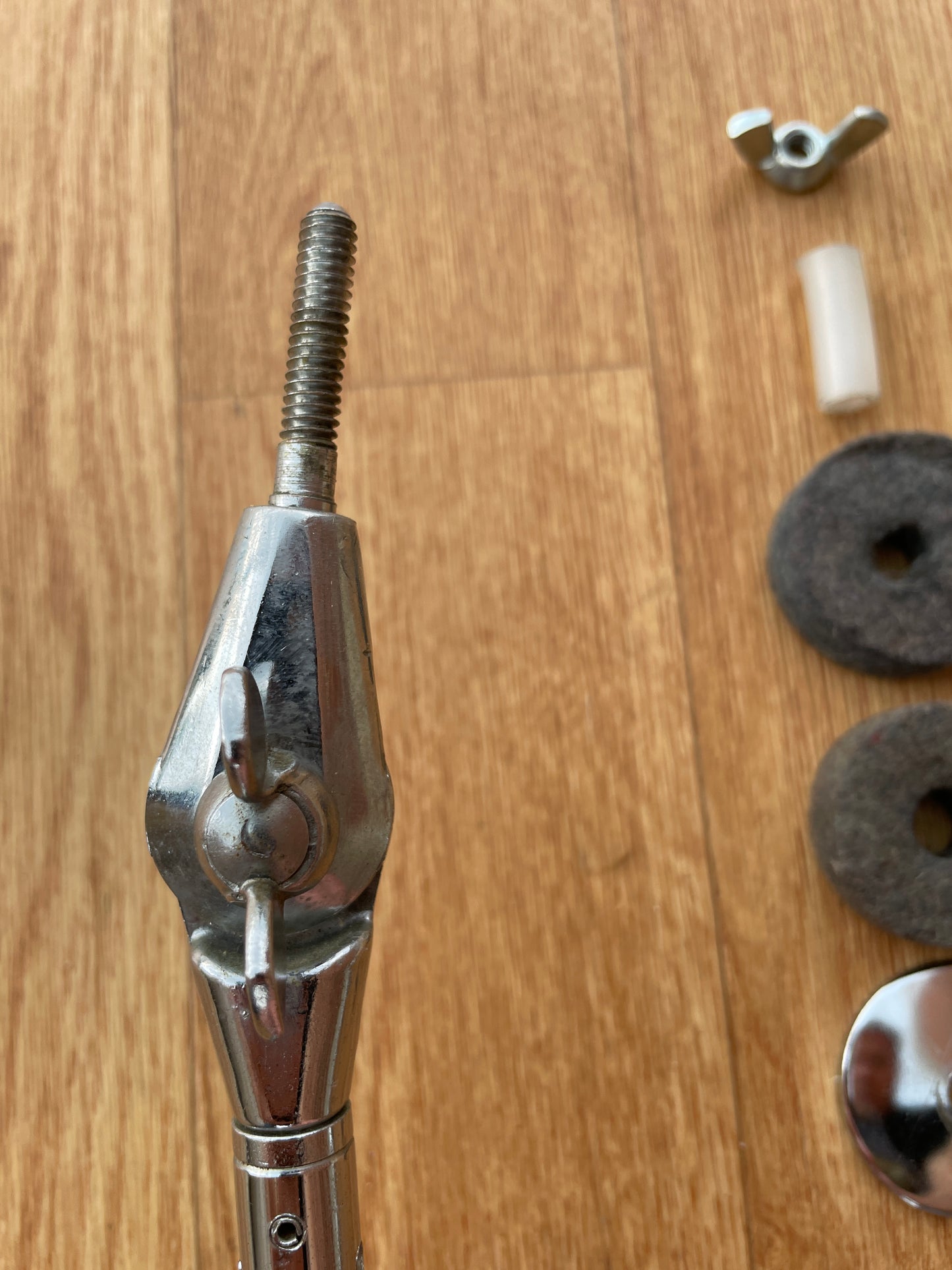 1960s Ludwig No. 1372C Telescoping L-Arm Cymbal Holder