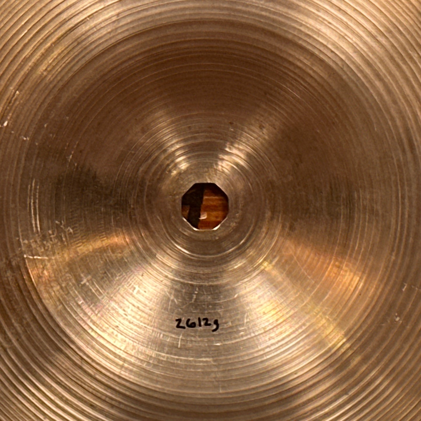 20" Zildjian A 1950s Block Stamp Sizzle Ride Cymbal w/ Rivet Holes 2612g *Video Demo*