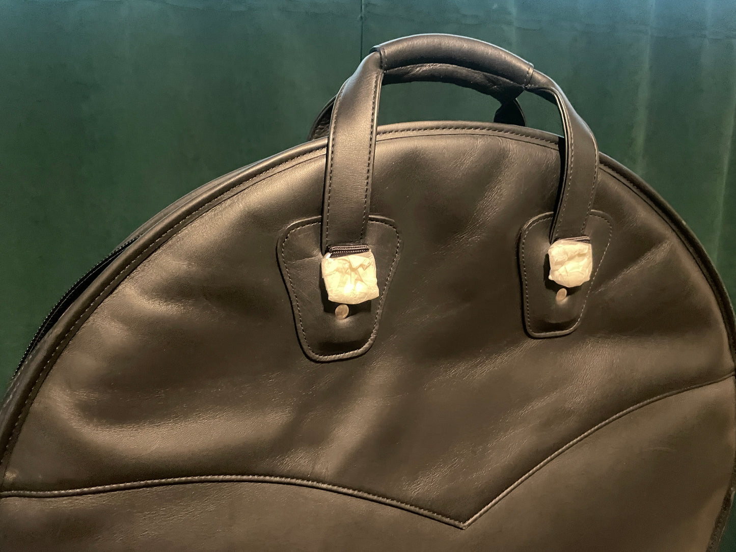 22" Reunion Blues Black Leather Cymbal Bag