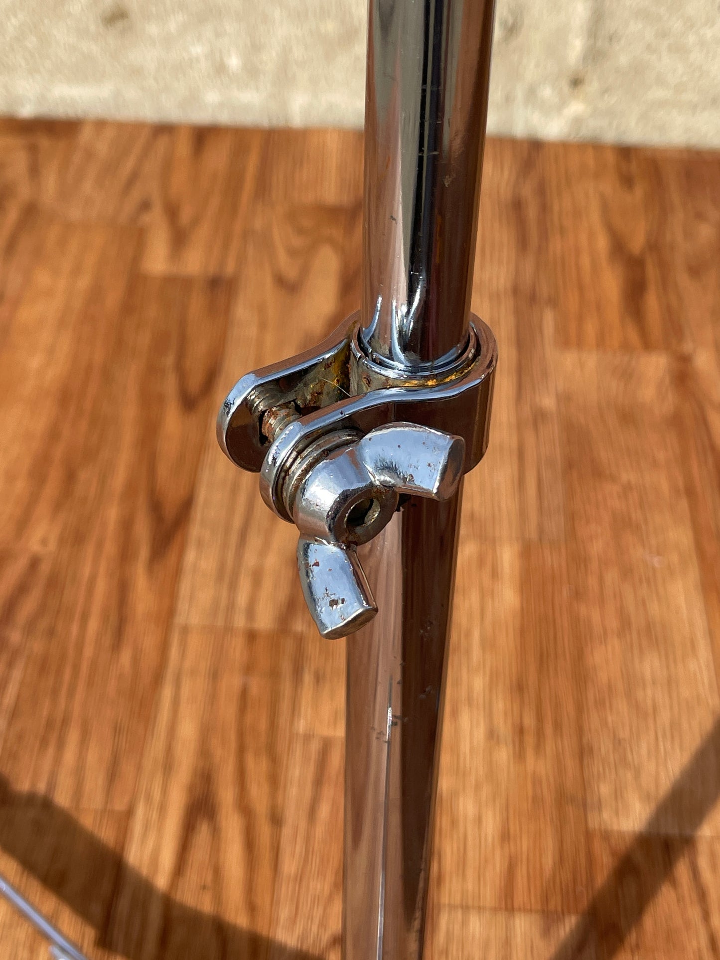 1950s WFL Ludwig No. 1400 Flat Base Cymbal Stand Chrome