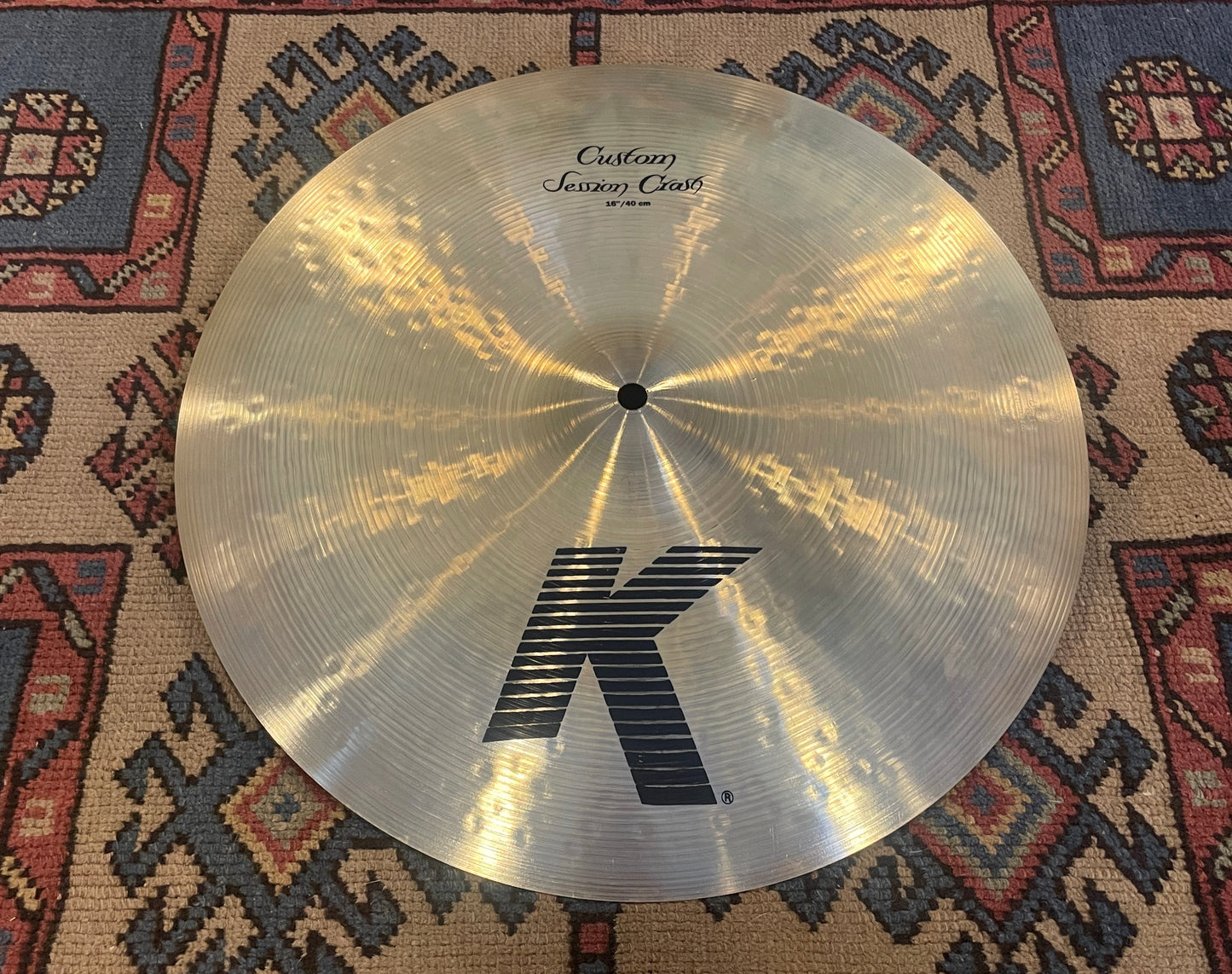 16" Zildjian K Custom Session Crash Cymbal 1080g