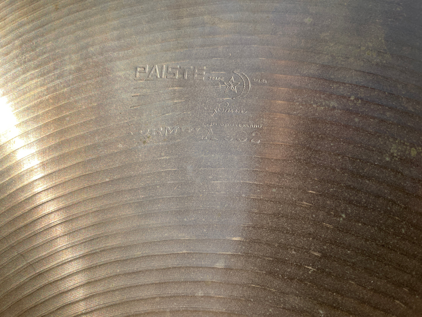 18" Paiste Formula 602 Pre-Serial Crash Cymbal 1488g