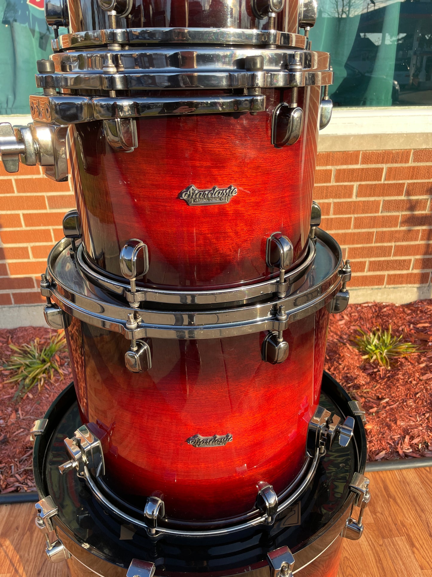 Tama Starclassic Bubinga Drum Set Red Mahogany Burst 22/8/10/12/16