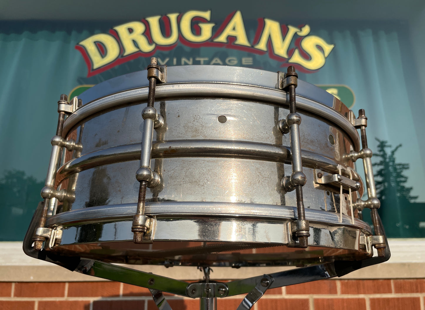 1920s Ludwig 5x14 Professional All-Around Model 10-Lug Snare Drum