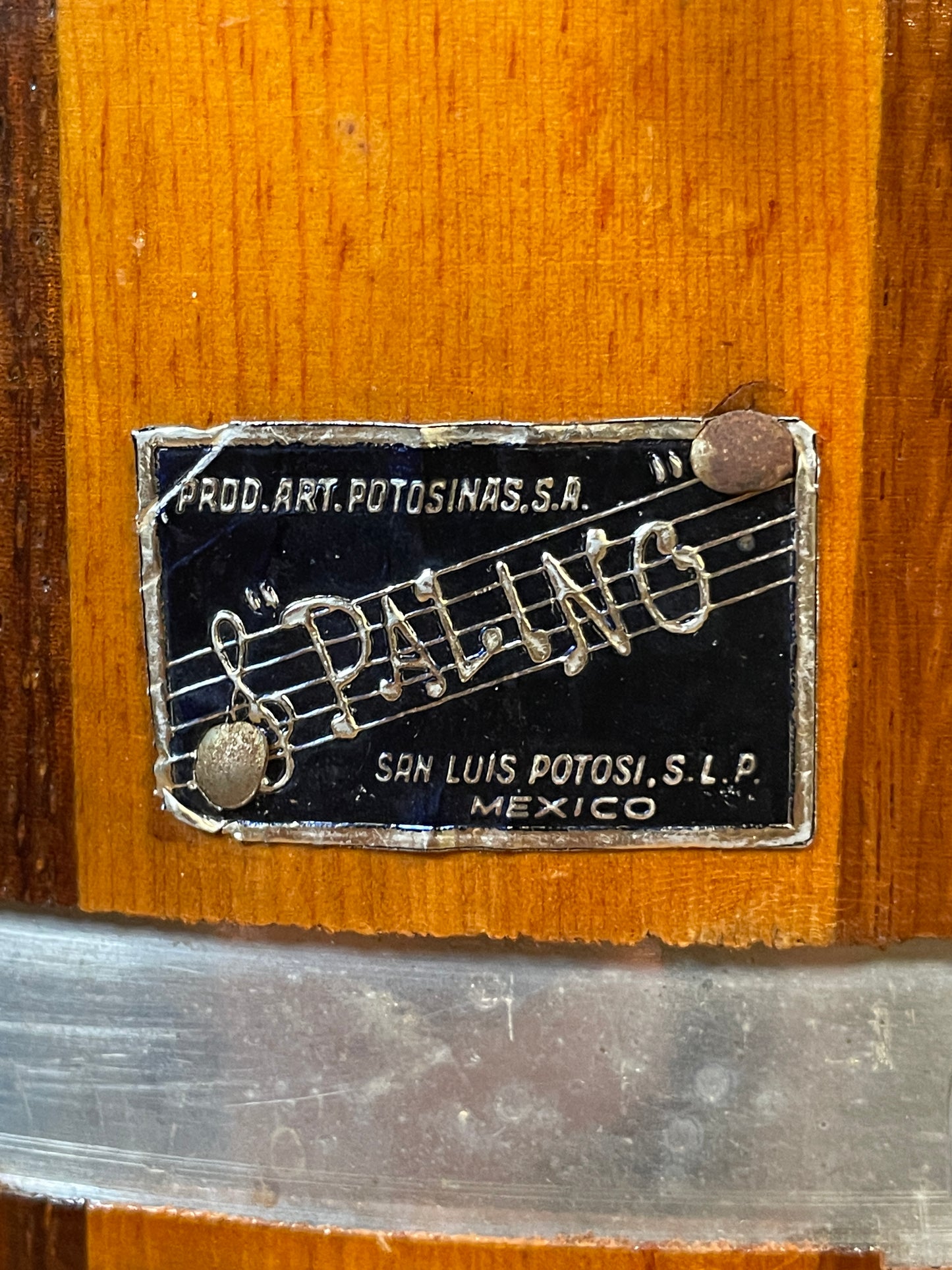 Vintage 1970s Palino Quinto Drum Conga Mexico